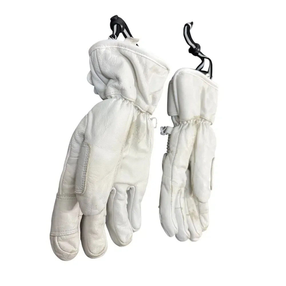 Whitespace Leather Riding Gloves Insulated Ski Snowboarding Retro Winter S